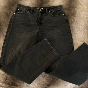Madewell Perfect Vintage black jeans